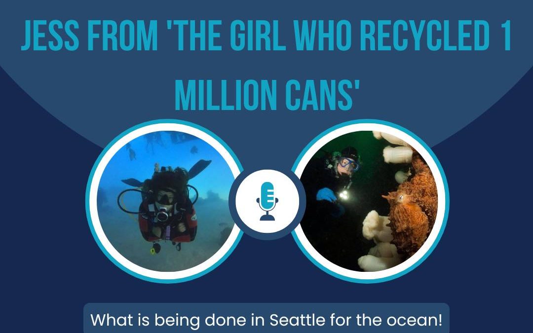 Protecting Seas – Removing 500.000 tires in Seattle?? A vodcast with ScubaJess in Seattle & Nikky from Mi Moana in Spain, two divers chatting about saving the oceans.